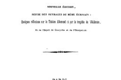 Verses for Tragic Lovers Adolphe and Ellenore