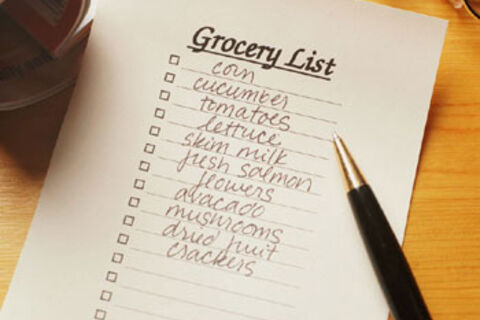 Nelson's Grocery  list