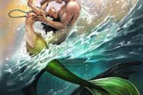 Aqua Blue Mermaid