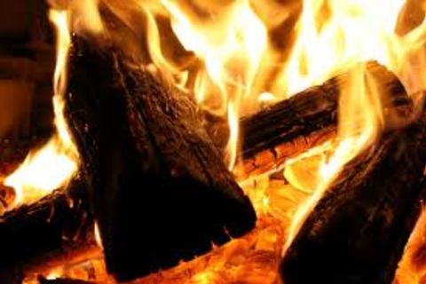 Roasting by the Open Fire