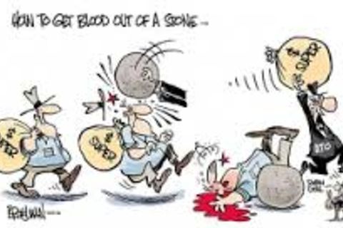 BLOOD ..OUT OF A STONE  !?X