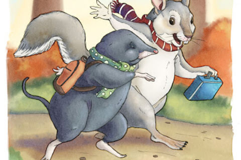 SAMMY SQUIRREL GOES TO SCHOOL