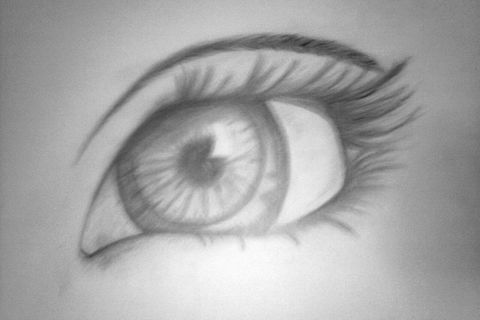 open eyes