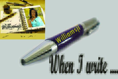 When I write