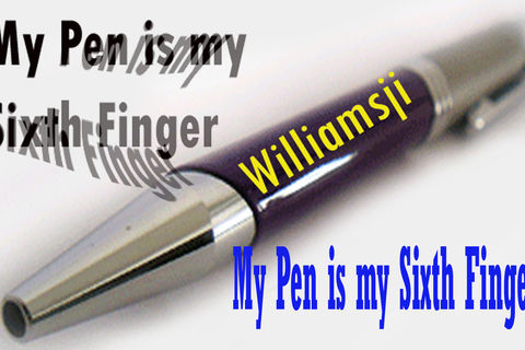 My Pen is my Sixth Finger....