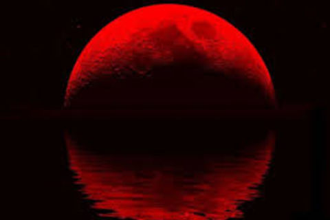 Blood Moon in libra
