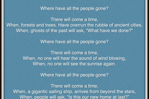 Where Have All The People Gone?