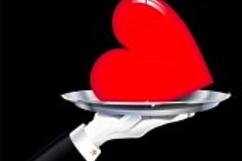 HEART ON A PLATE !?X