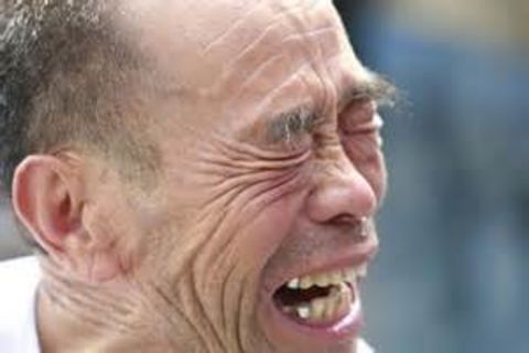 A Scarred and Broken Man