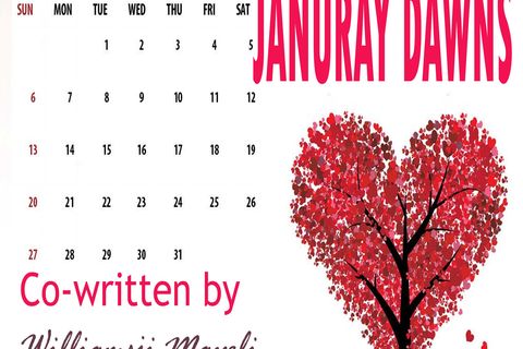 JANUARY DAWNS: DAY 1,   WILLIAMSJI MAVELI CO-WRITES WITH PAMELA JOHN, &quot; LIFE PAGES...&quot;