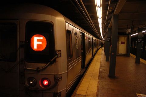 Train In New York City