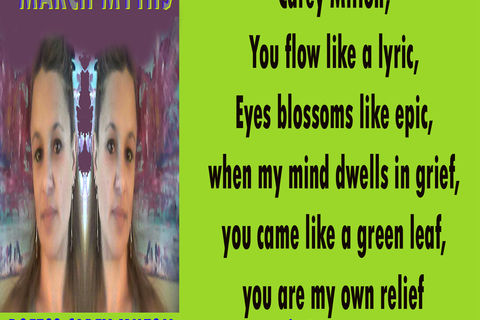 BLUE OCEANS: WILLIAMSJI MAVELI - CAREY MILTON INSPIRATIONAL SHORT POEM, YOU FLOW LIKE A LYRIC....