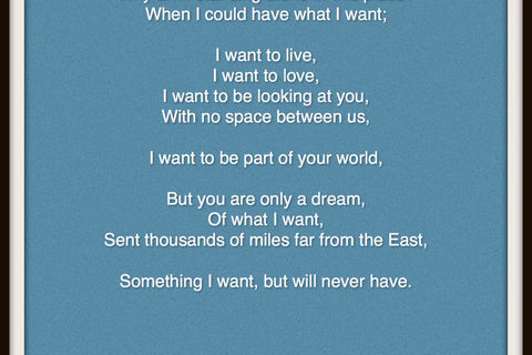 Wanting