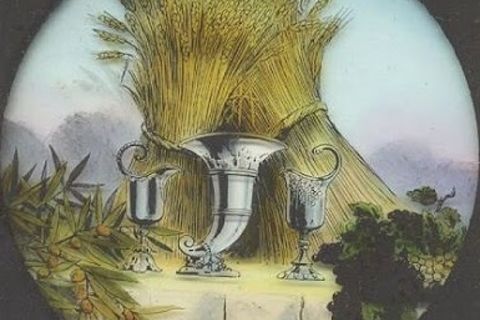 For God gives wine and corn 