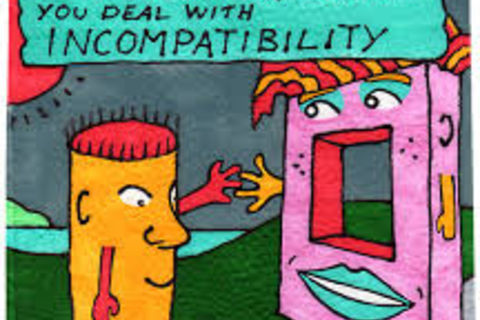 &quot; WE.RE INCOMPATIBLE&quot;!?X