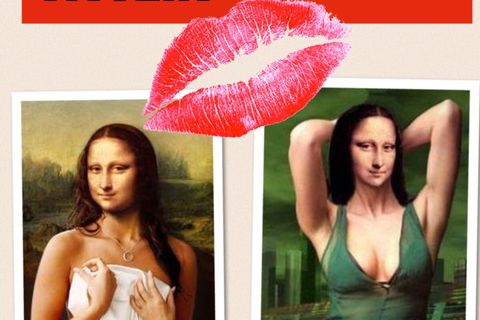 mona lisa woops! 