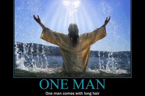 one man