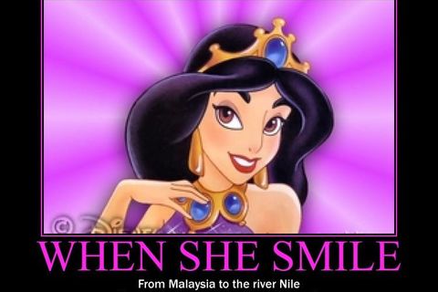 ​When she Smile