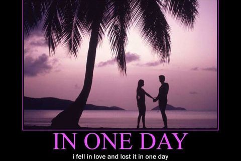 in one day