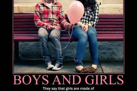 Boys and girl