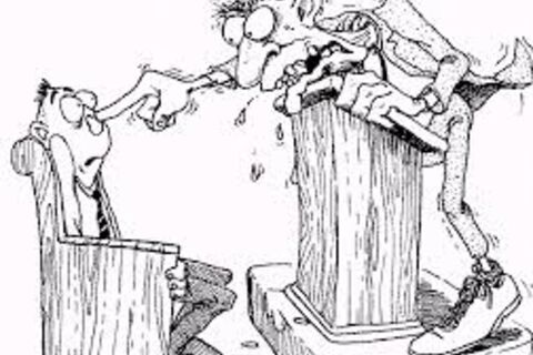 It&#039;s easy preaching, but difficult to practise