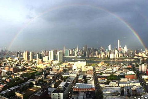 today he sent me a rainbow