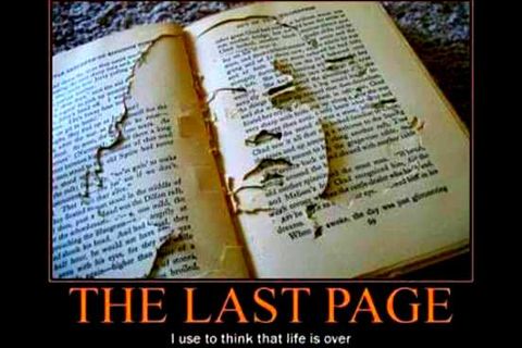 The last page