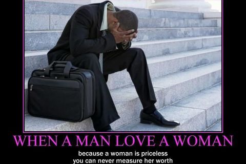 when a man love a woman