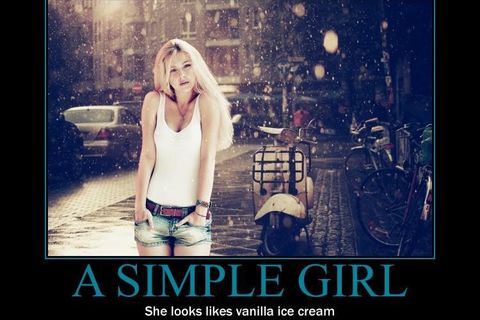 A simple girl