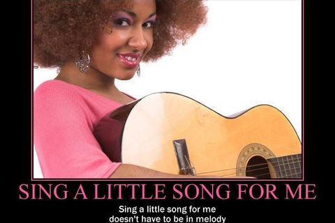 Sing a little song for me