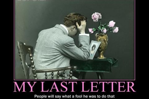 My last letter