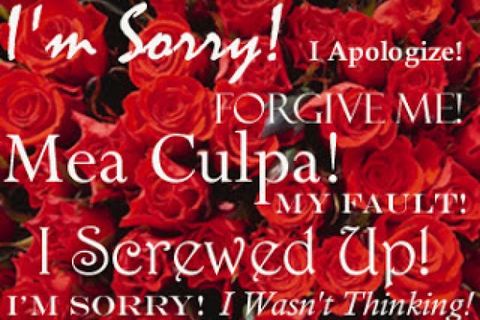 &quot; JUST APOLOGIZE !?&quot;X