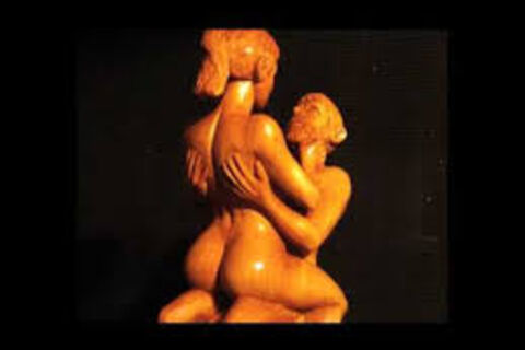Wooden Statue Woman