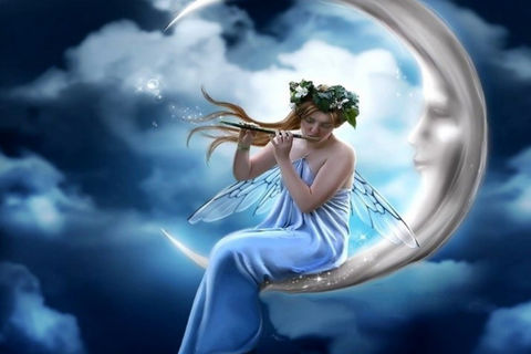 Riding A Moonbeam