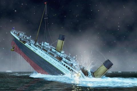 Titanic disaster 