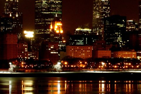&quot; CHICAGO AT NIGHT &quot;