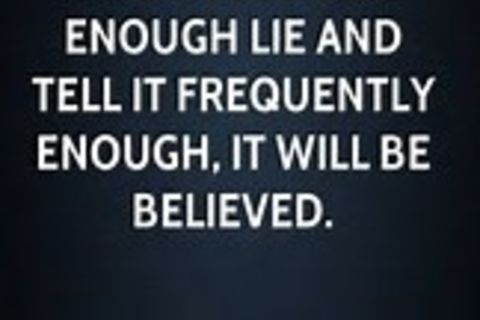 Shame The Truth And Tell A Lie