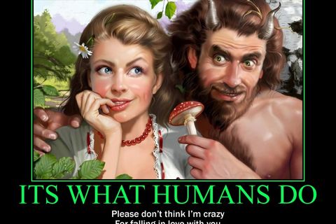 It’s what humans do