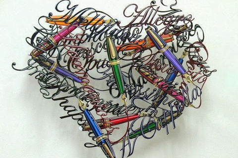  &quot;  I... WRITE FROM MY HEART !?&quot; X