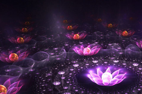 &quot; MY SPINNING PURPLE FLOWER &quot;