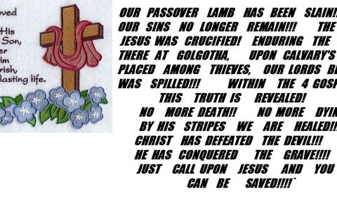 JESUS SAVES!!