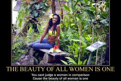 The beauty of all women is one