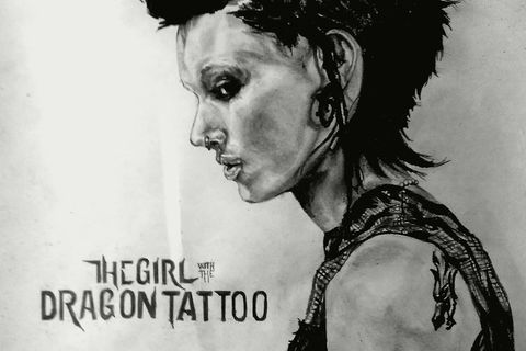 &quot; THE GIRL WITH THE DRAGON TATTOO &quot;