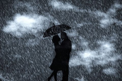 Poems in the night rain