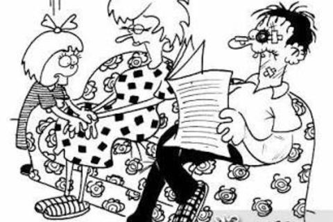 The abusive wife 