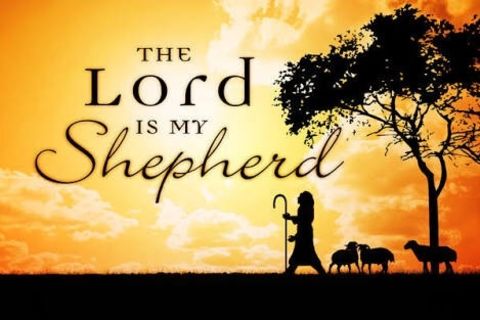 The Lord is my shepherd 