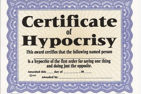 Bouquets of Hypocrisy 