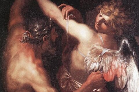 Dreaming Of Icarus~ Portrait In Indigo 