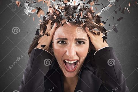 &quot; Sress-head !?&quot;