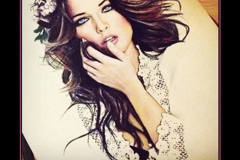 A picture of her